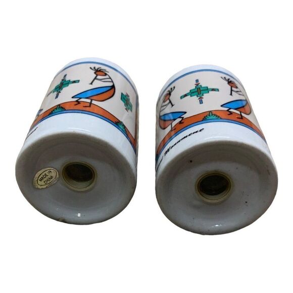 Vtg Kokopelli Dancer Salt Pepper Shakers Southwestern Dinosaur National Monument - Picture 2 of 4